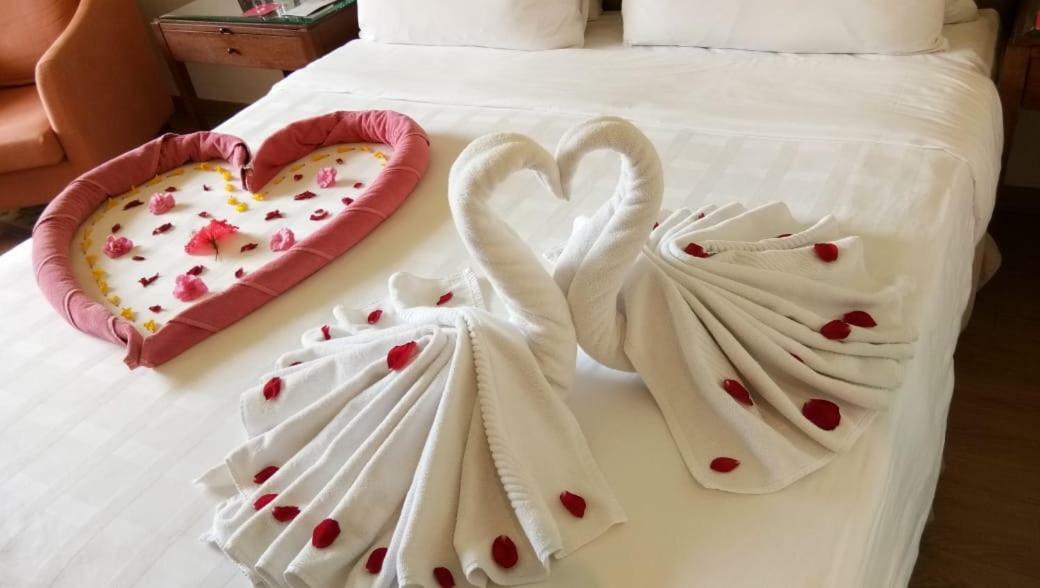 Hotel Trident Agra Agra  Zewnętrze zdjęcie Towel swans